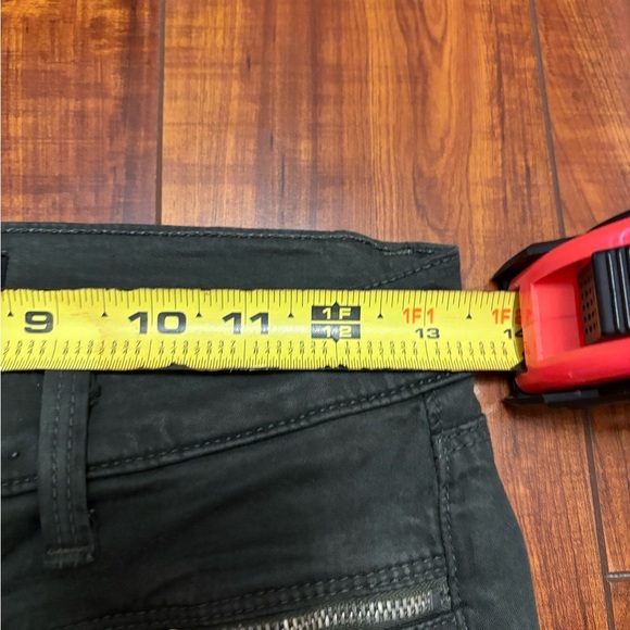 J brand revolve Miranda Zip Skinny in Caledon green pants Jean size 26 - Picture 15 of 16